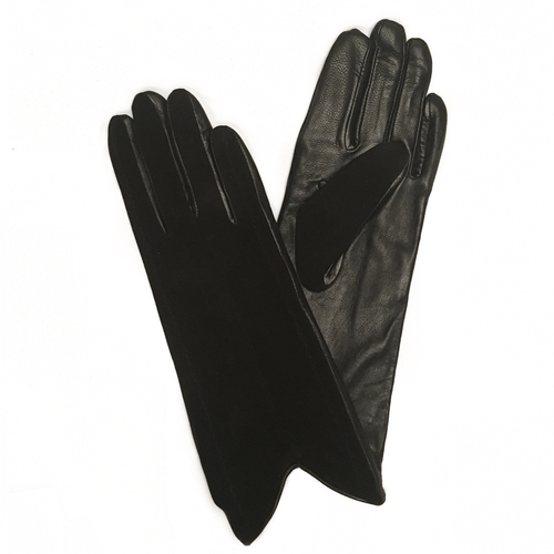 Перчатки кожаные Черные