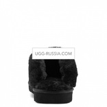 UGG Slippers Scufette Metallic Black