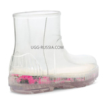 Drizlita Clear Boot Taffy Pink