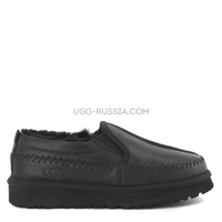 Stitch Slip On Black Metal