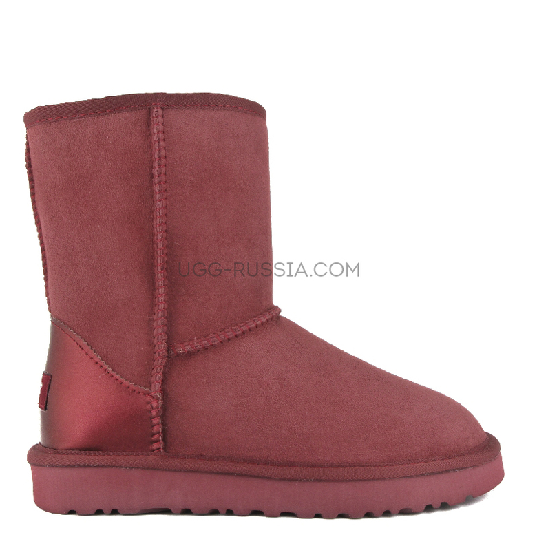 UGG Classic Short Metallic Port