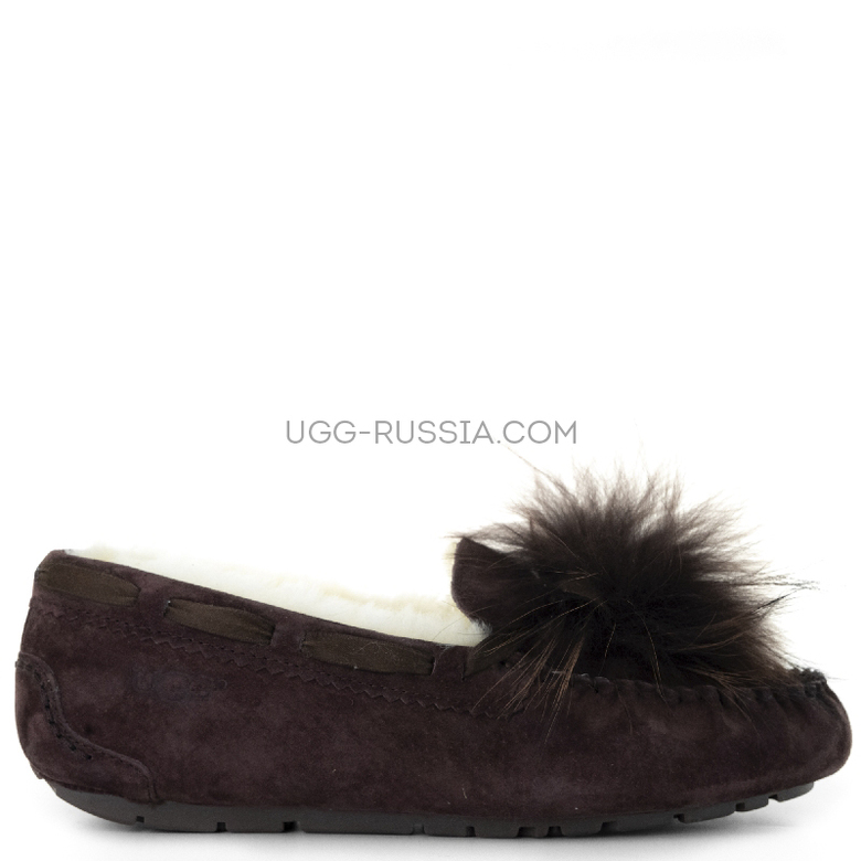 UGG Dakota Pom Pom Chocolate