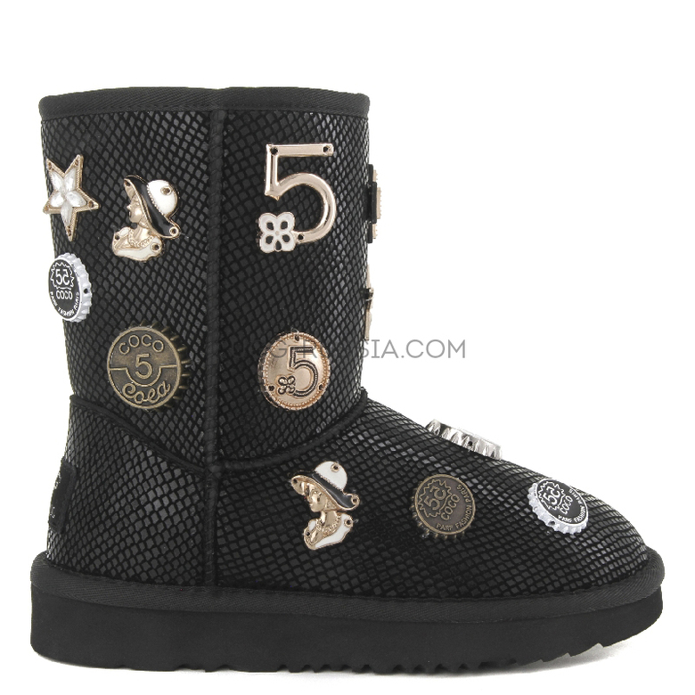 UGG Jimmy Choo 5th Avenue Black