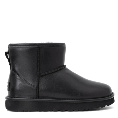 Classic Mini II Black Leather