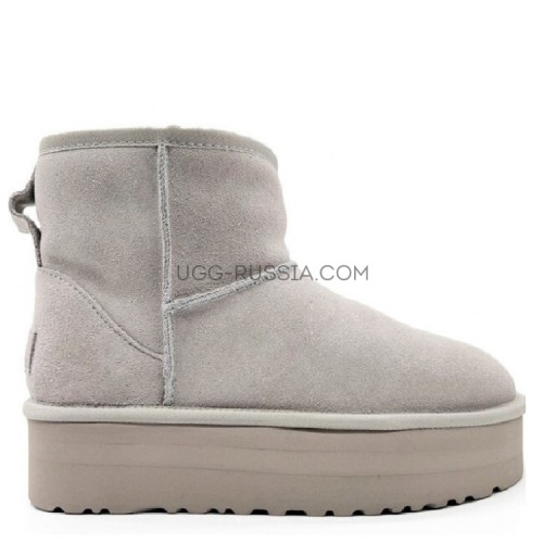 Classic Mini Platform Grey Violet