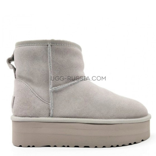Classic Ultra Mini Platform Grey Violet
