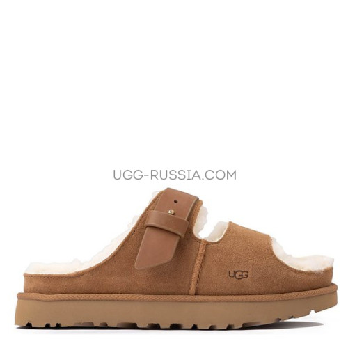 Greenport Strap Slide Chestnut