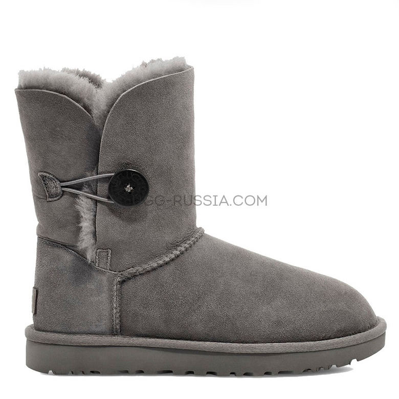 UGG KIDS Bailey Button Grey