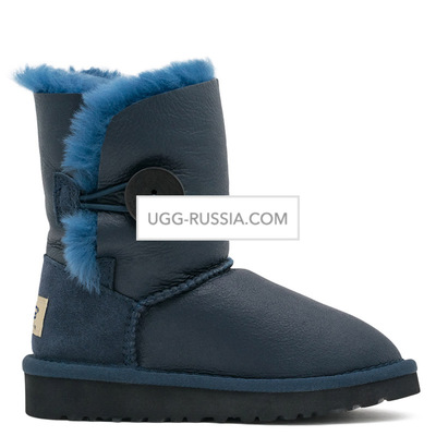 Kids Bailey Button Metallic Navy