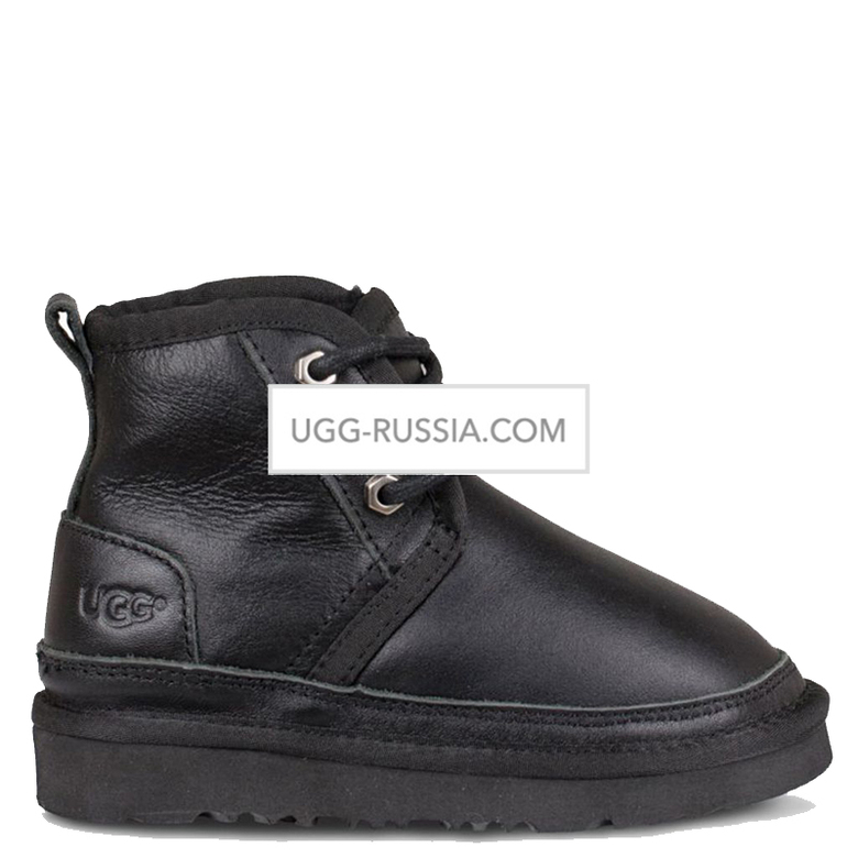 UGG KIDS Neumel Metallic Black