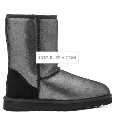 Classic Short Glitter black