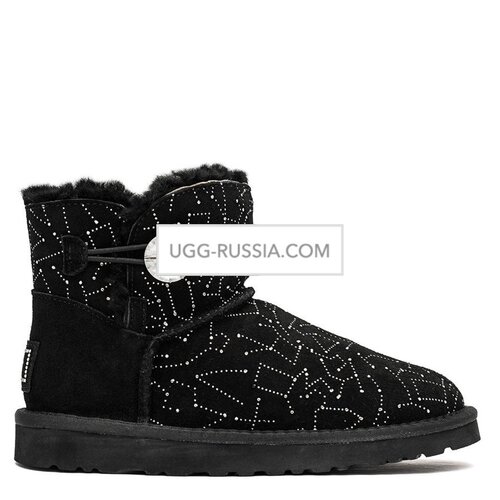 Bailey Button Mini Constellation Bling Black