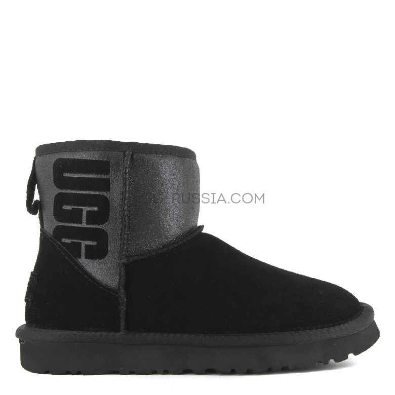 UGG Classic Mini Rubber Boot Black