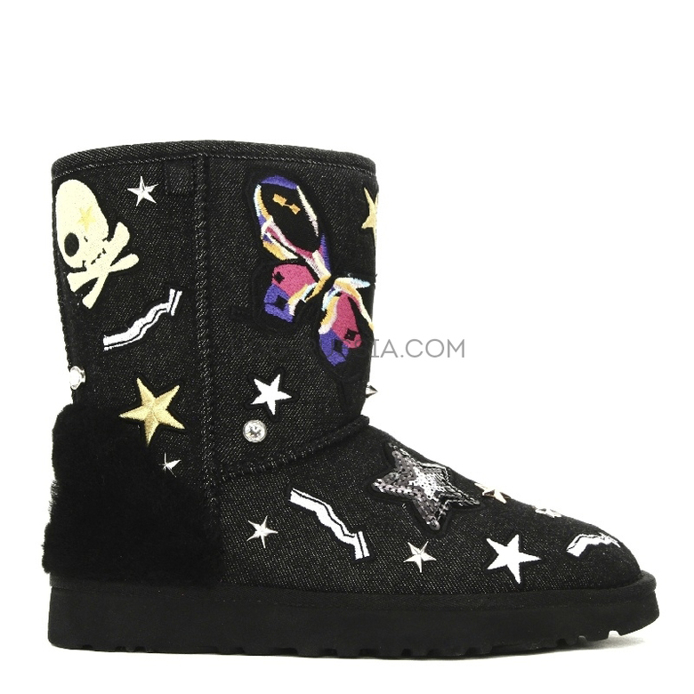 UGG Patch It Classic Black