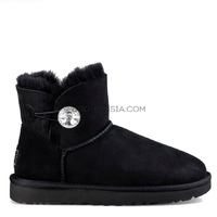 Bailey Button Mini Bling Black