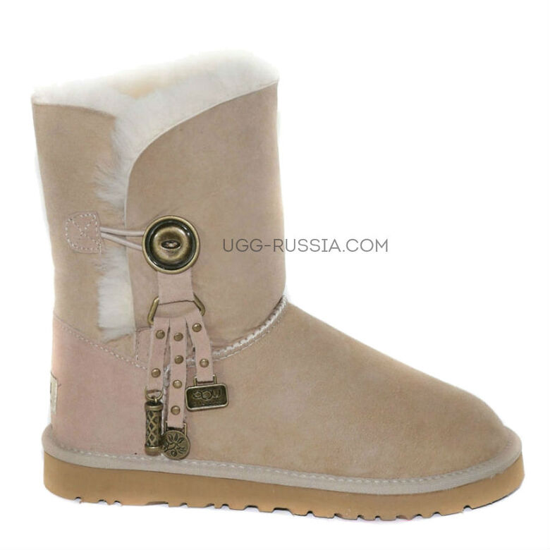 UGG Bailey Button Azalea Sand
