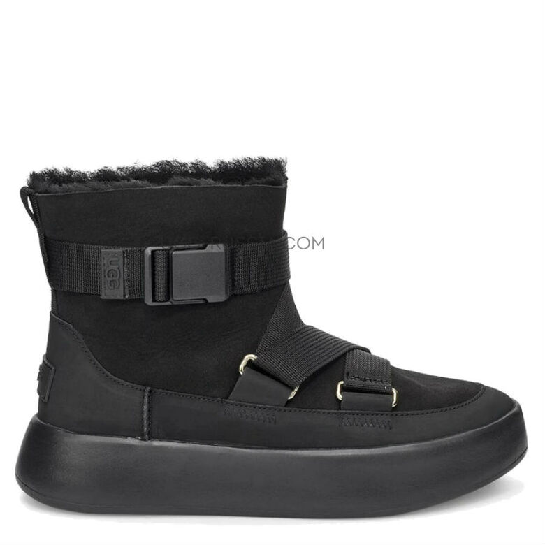UGG Classic Boom Buckle Black