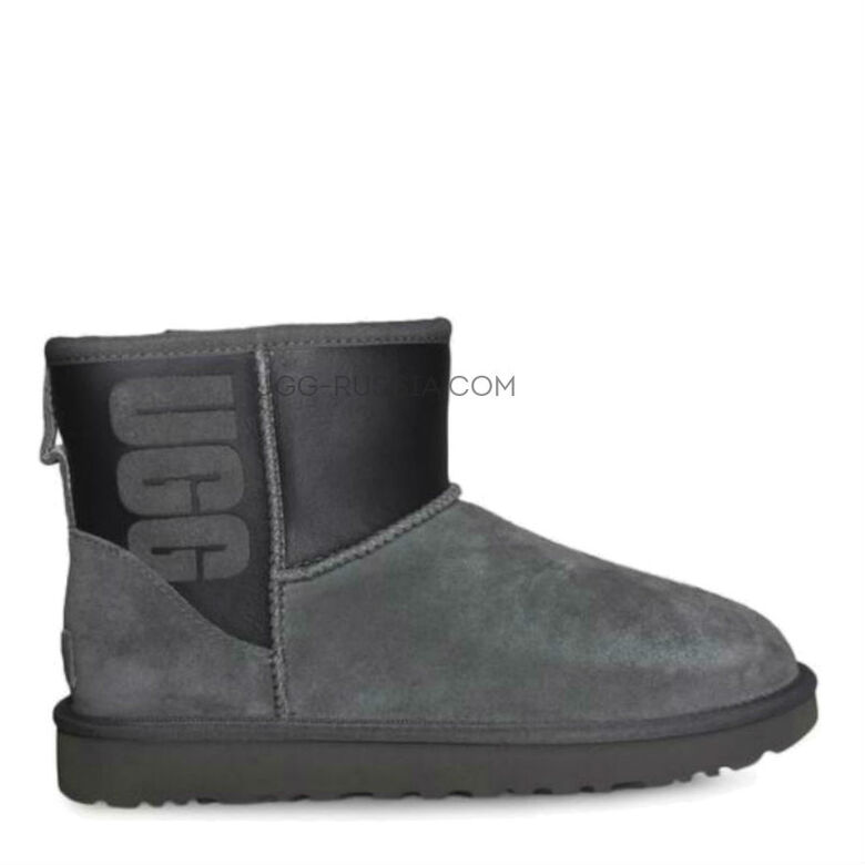UGG Classic Mini Rubber Boot Grey