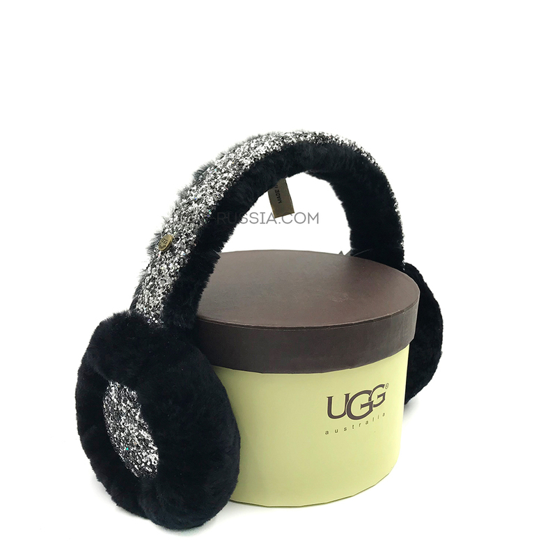 Меховые наушники Earmuffs Stardust Черный