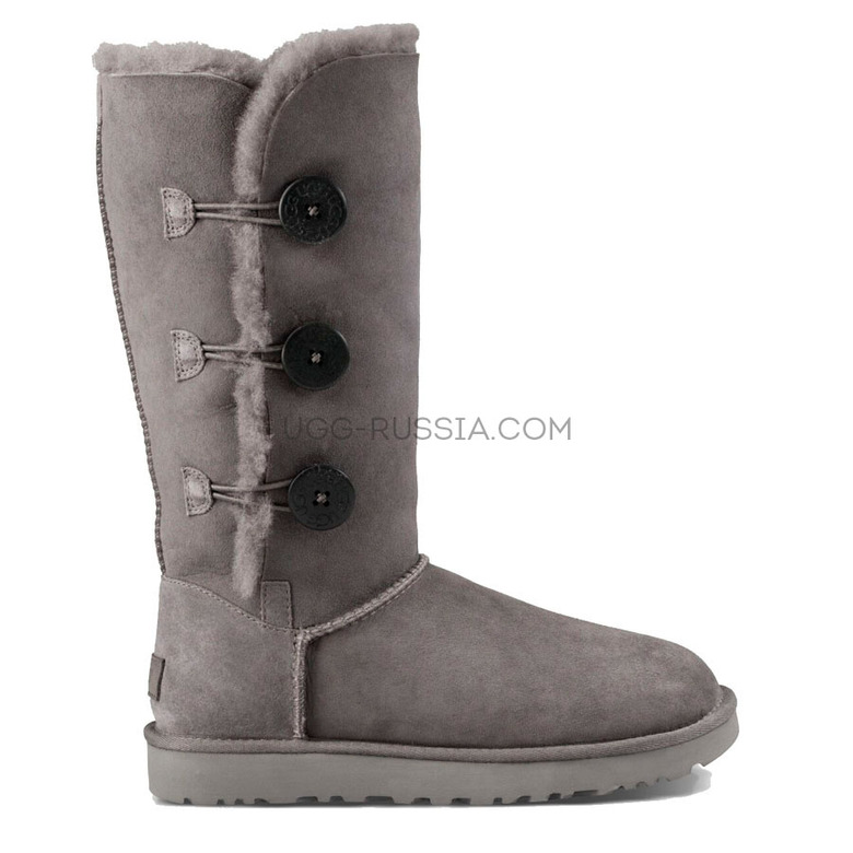 UGG Bailey Button Triplet Grey