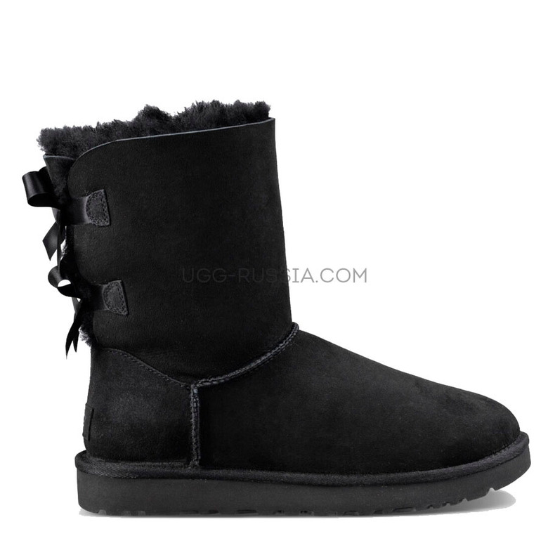 UGG Bailey Bow Black
