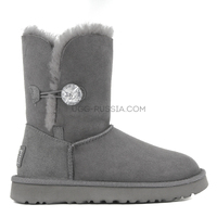Bailey Button Bling Grey