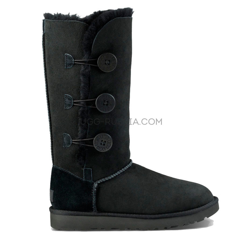 UGG Bailey Button Triplet Black