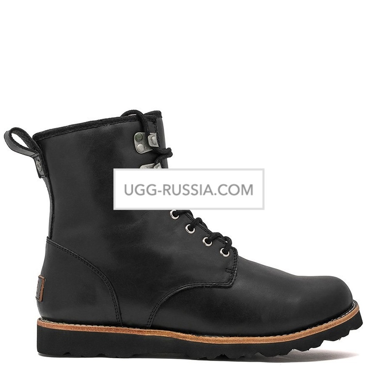 UGG MENS Hannen Black (Black Sole)