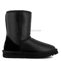 MENS Classic Short Metallic Black
