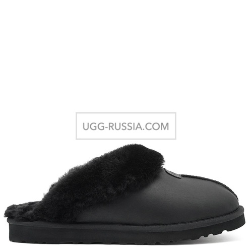 Slipper Scufette Metallic Black