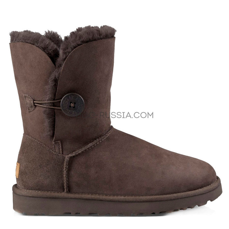 UGG Bailey Button Chocolate
