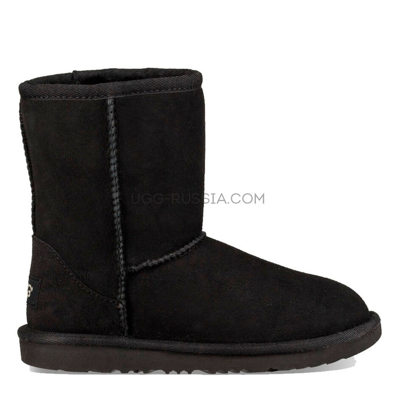 UGG KIDS Classic Short Black