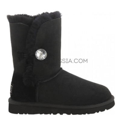 Bailey Button Bling Black