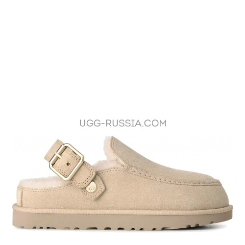 Goldenstar Clog Platform Sand