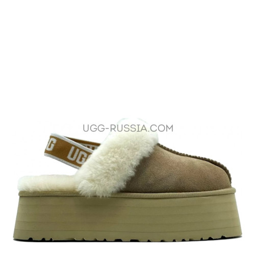 Funkette Slipper Low Khaki