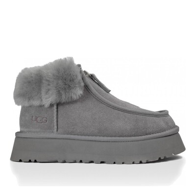 Funkette Platform Boots Grey Violet