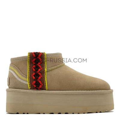 Classic Ultra Mini Braid Platform Sand