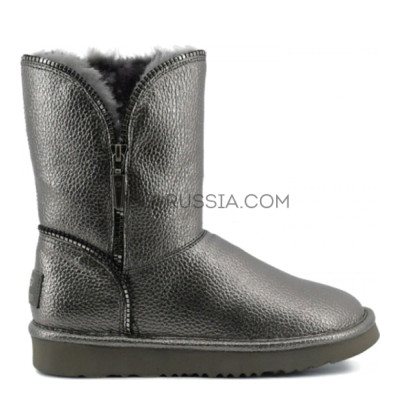 Jimmy Choo Granular Skin Grey