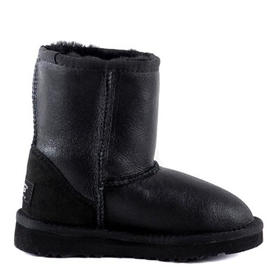 Kids Classic Short Metallic Black