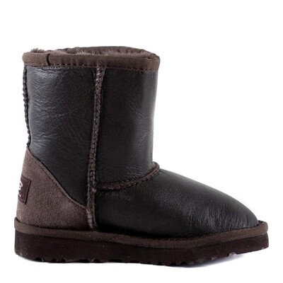 Kids Classic Short Metallic Chocolate