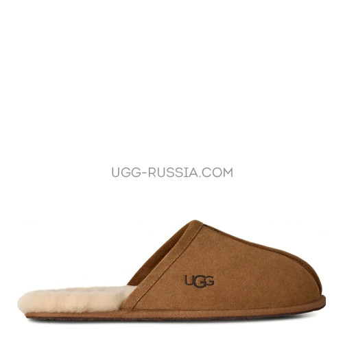 Mens Scuff Chestnut