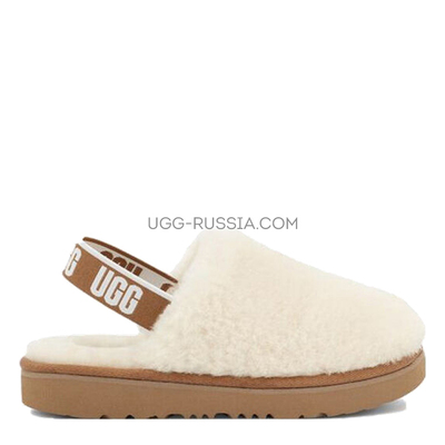 Fluff Yeah Clog White