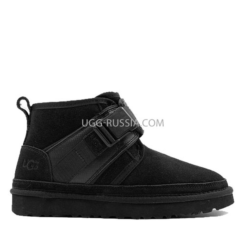 UGG MENS Neumel Snapback Black