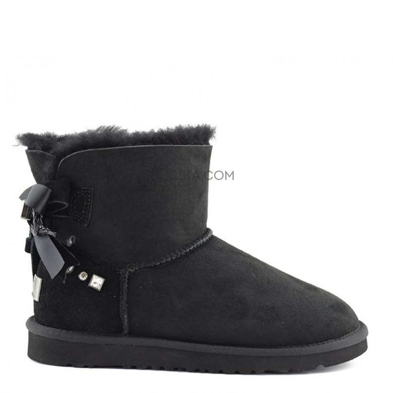 UGG Mini Bailey Braid Black