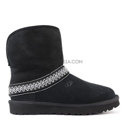 Classic Short Crescent Black