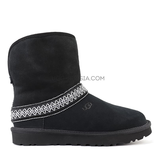 Classic Short Crescent Black