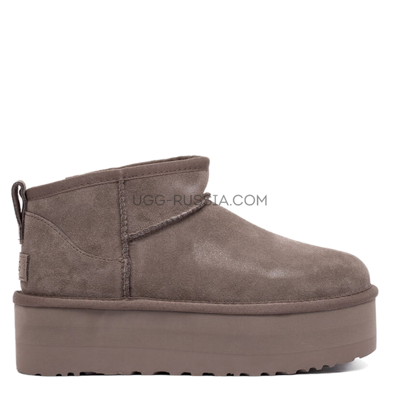 UGG Classic Ultra Mini Platform Smoke