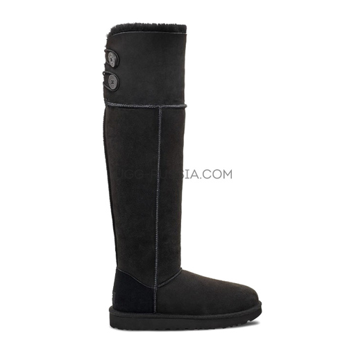 Over The Knee Bailey Button 2 Black