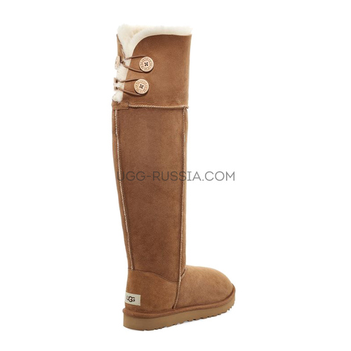 Over The Knee Bailey Button 2 Chestnut