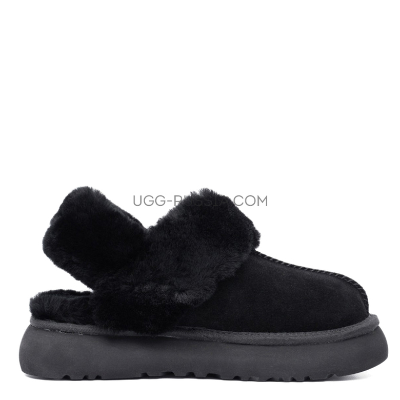 UGG Slippers Disquette Black